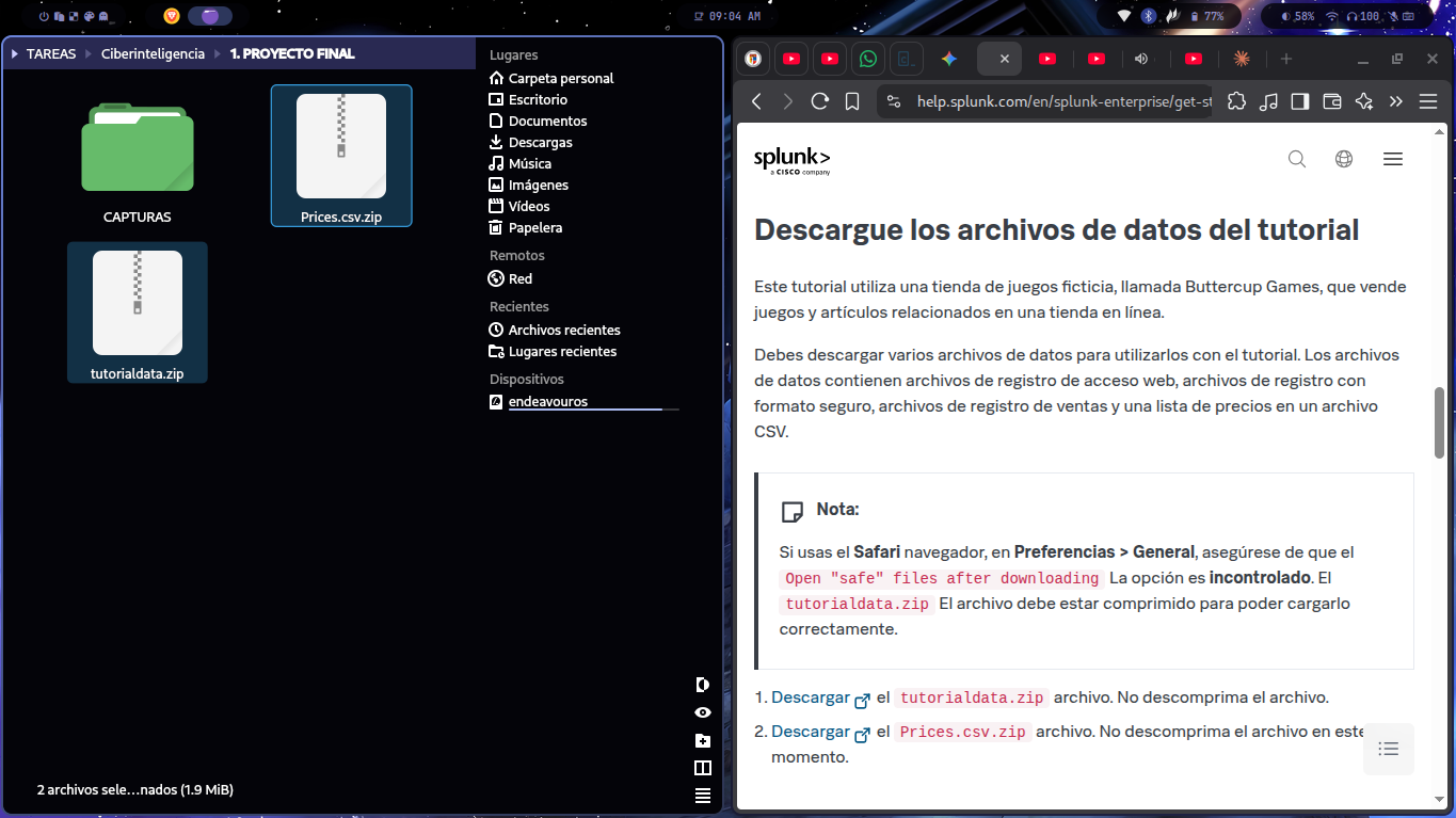 Archivos tutorial
